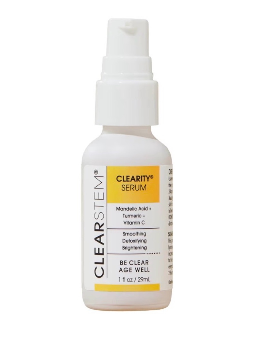 Clear Stem Clearity Serum - Brightening Mandelic Acid + Vitamin C 1 fl oz NEW